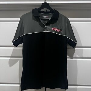 Goodman Buttoned V-neck Women’s Large Polo Shirt